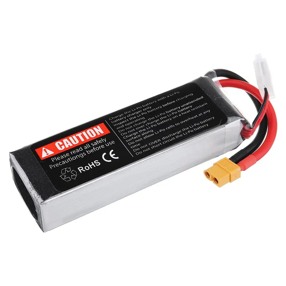 Высокое качество URUAV 14 8 V 3000mAh 75C 4S Lipo батарея XT60 Разъем для RC гоночного дрона