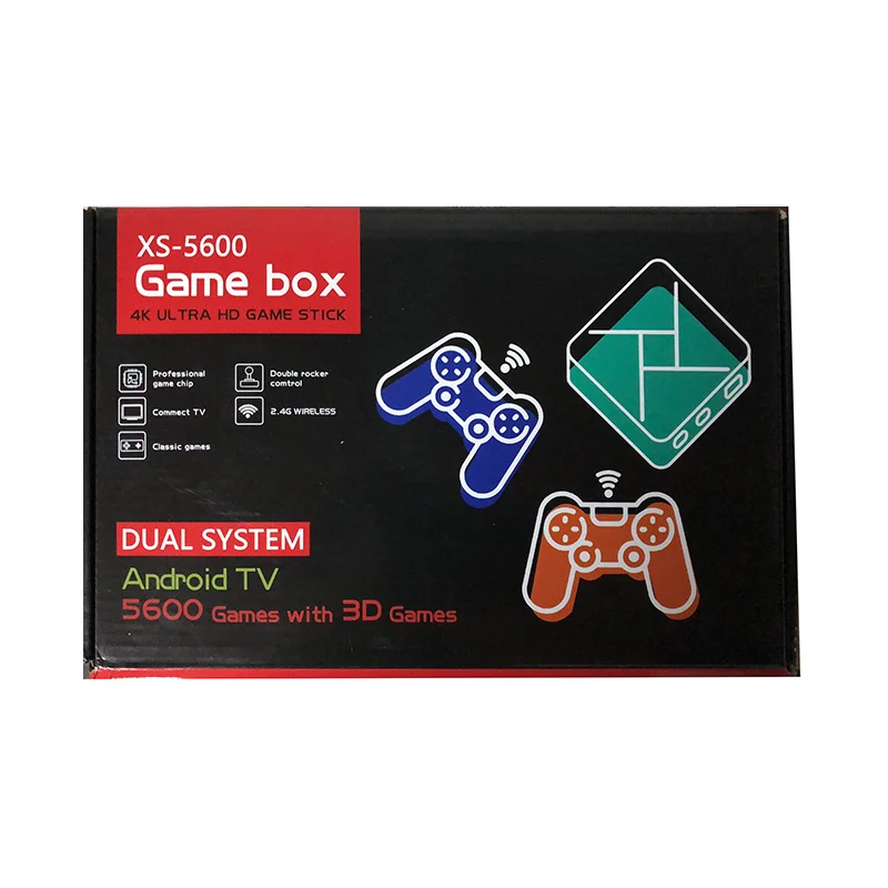 

2021 Best NEW PS6000 Retro TV BOX Game Console For PS1/PSP/SFC/GBA/N64 Video Game Console With 5000+ Games 3D Games