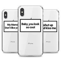 you look so cool phone case for iphone 7 8 11 12 13 mini plus pro x xs max xr se cases soft silicone fitted tpu back shell cover