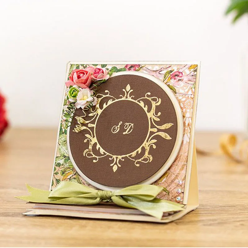 Элегантные металлические Горячие тарелки из фольги для DIY Скрапбукинг фото