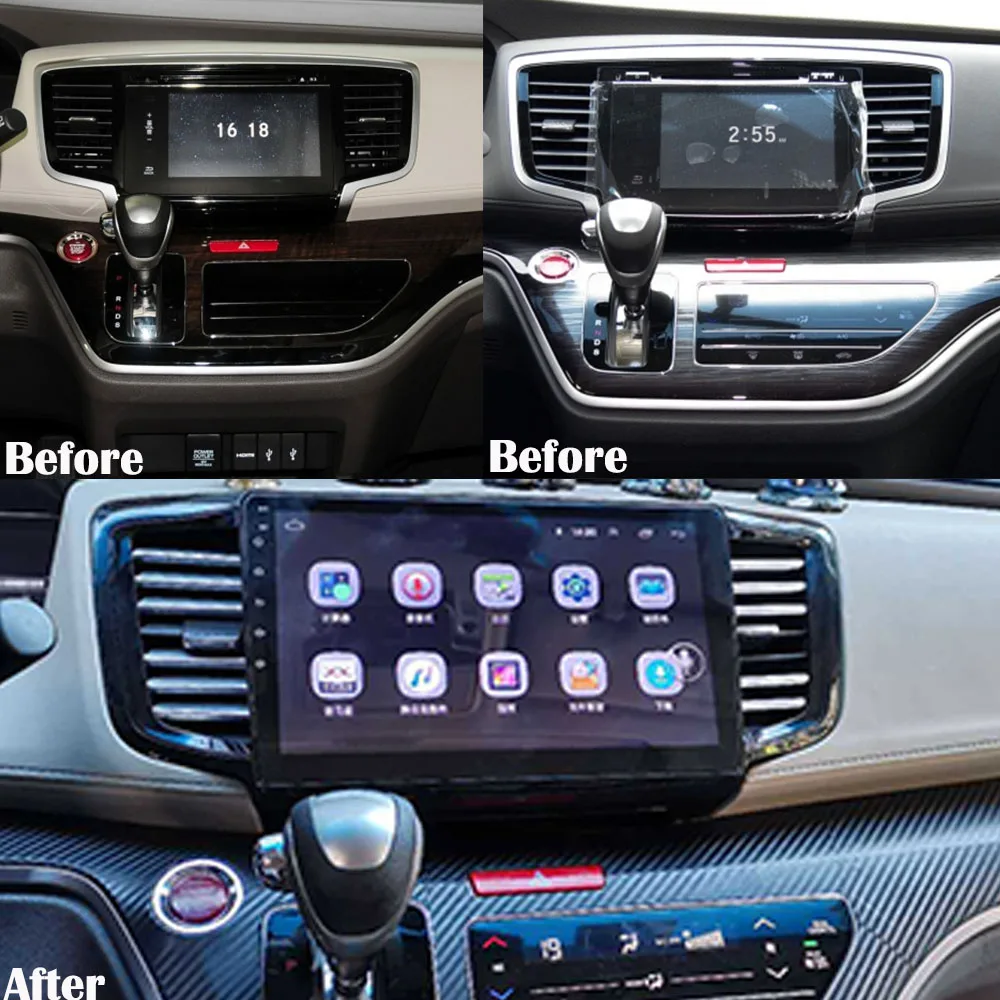 9 インチandroidのマルチメディアプレーヤーホンダオデッセイ 15 17 Gpsナビゲーションwifi Bluetooth Dsp車画面fm 0 Off