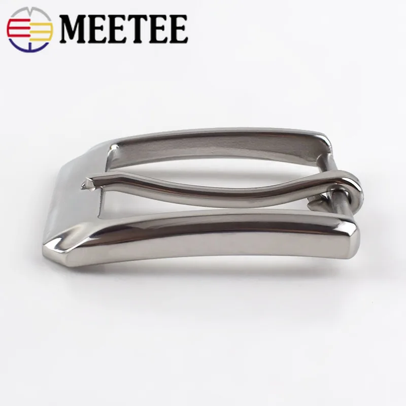 Meetee 40 мм высокое качество Пряжка из нержавеющей стали мужской ремень пряжка