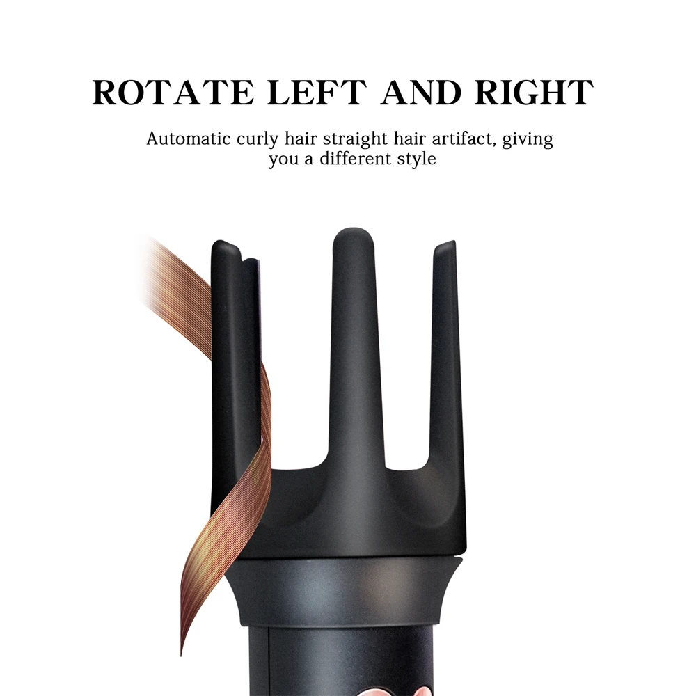 

Professional Hair Curling Iron Automatic Curler Wand Waver Electric Wet and dry Iron Curlers Waves LCD Display Hair Styling Tool