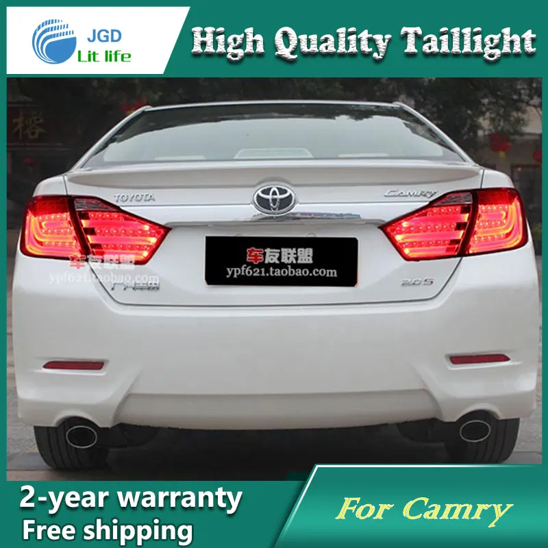 Стайлинг автомобиля задний фонарь для Toyota Camry V50 2012 2014 светодиодный Задняя Крышка