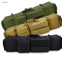 m249 tactical hunting rifle gun bag heavy duty gun carry bag 1000d oxford paintball airsoft air gun case with shoulder strap