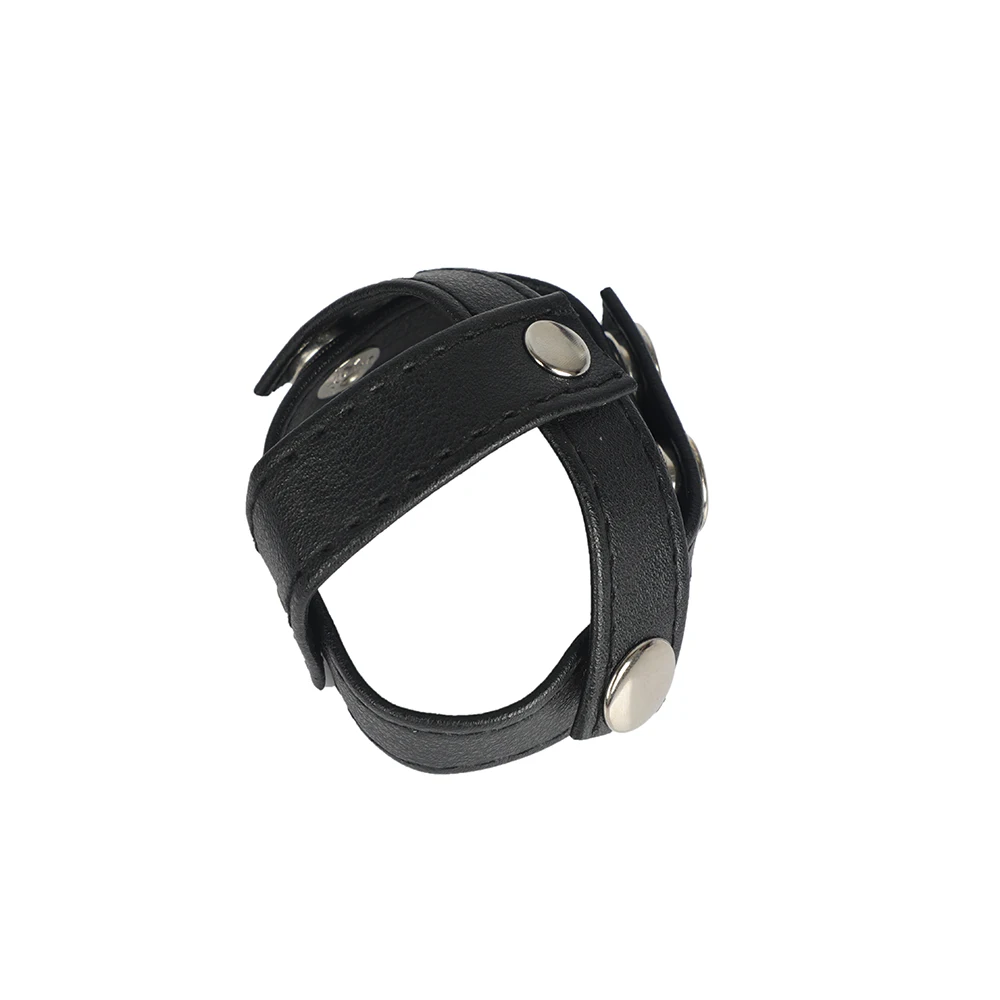 Регулируемый пенис из искусственной кожи мошонку Кольца для пениса мячи