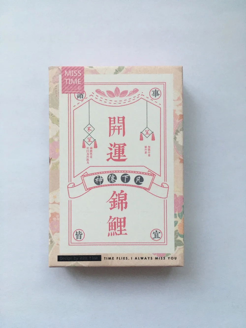 L147-lucky fish бумажная открытка lomo card(1 упаковка = 28 штук