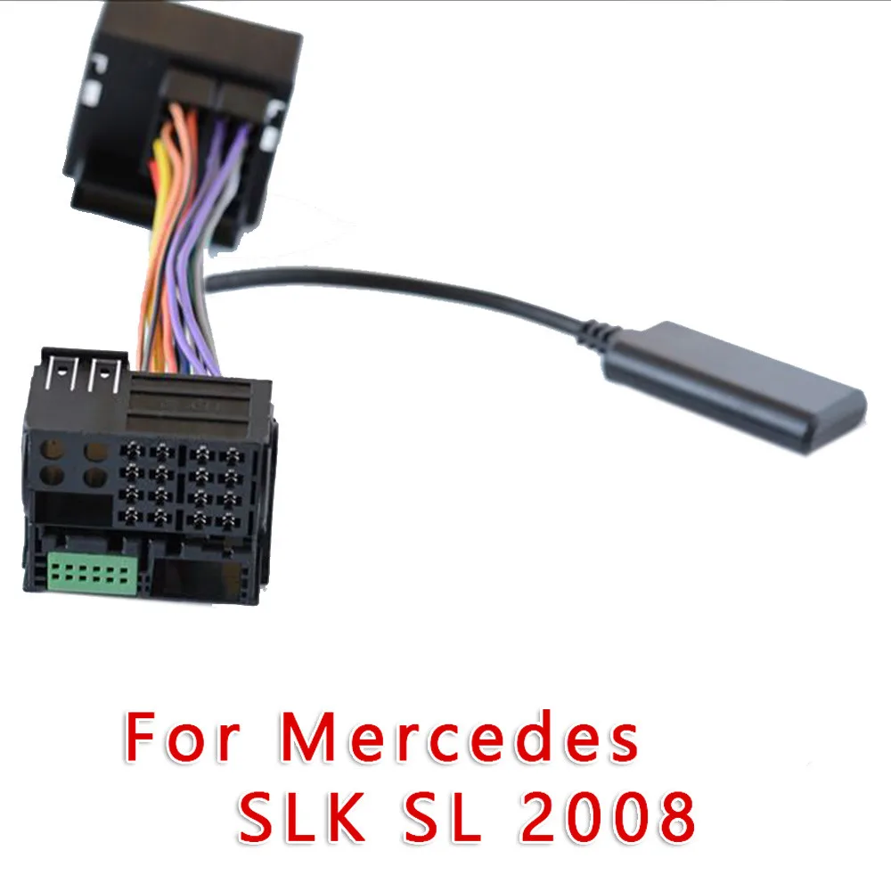Автомобильные аксессуары Bluetooth модуль Aux кабель большой разъем для Mercedes SLK SL 2008