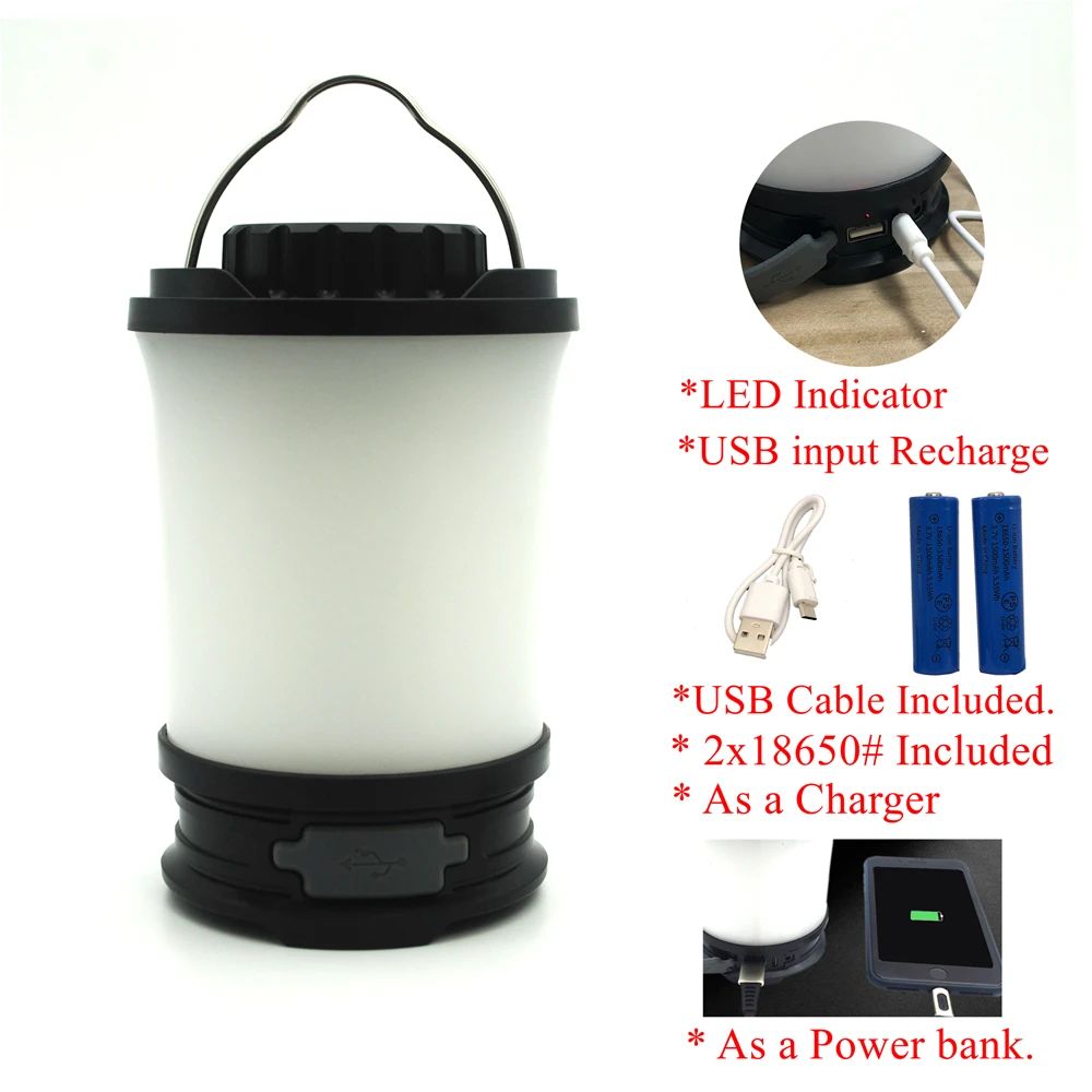 Перезаряжаемый от USB портативный светодиодный светильник беспроводной очень