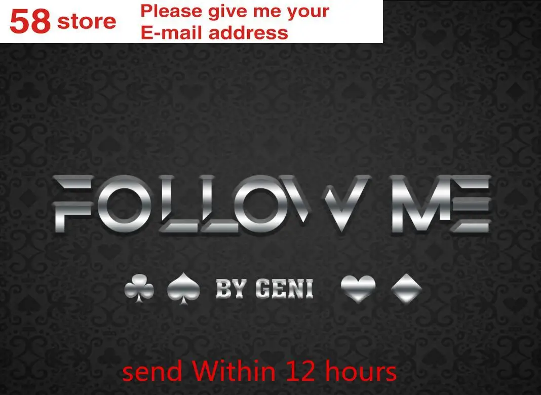 

2020 Follow Me by Geni, Magic instruction,Magic Trick