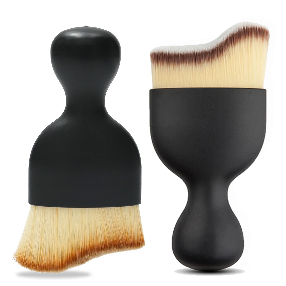 

1-3pcs Car Curved Brushes Car Detail Soft Brush for Car Interiors Home Office Keyboard Cleaning Washing Tools Auto Accessories