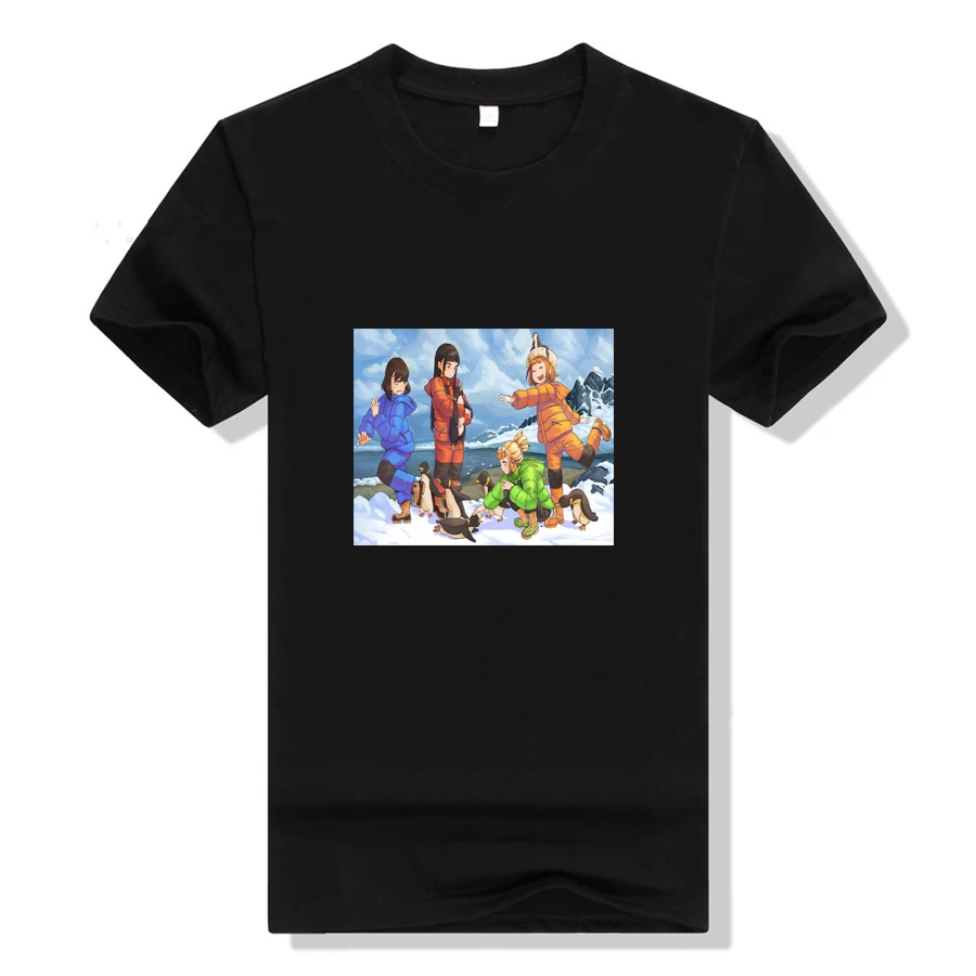 Футболка мужская с коротким рукавом Летняя Повседневная рубашка принтом аниме A