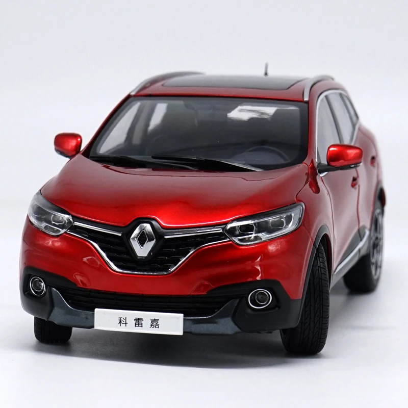 

Оригинальная Заводская Подлинная модель внедорожника RENAULT KADJAR 1:18, литая модель автомобиля с небольшим подарком