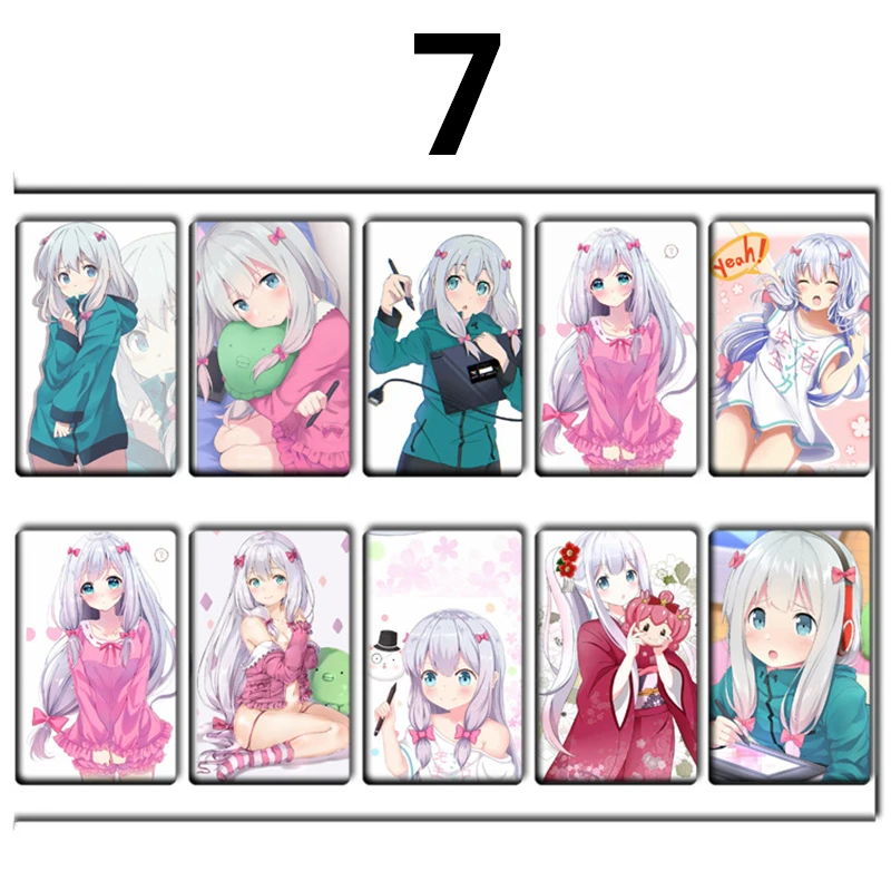 10 шт. аниме &quotEromanga Sensei&quot Izumi Sagiri косплей реквизит мультфильм подарки Сувенирный