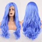 Парик из длинных натуральных волос, термостойкие, для женщин