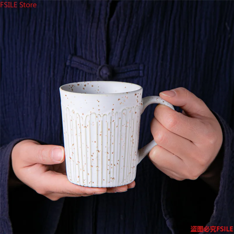 

Japanese Stoneware Ceramic Coffee Mug Creative Water Cup Kung Fu Tea Cup Gift Cup