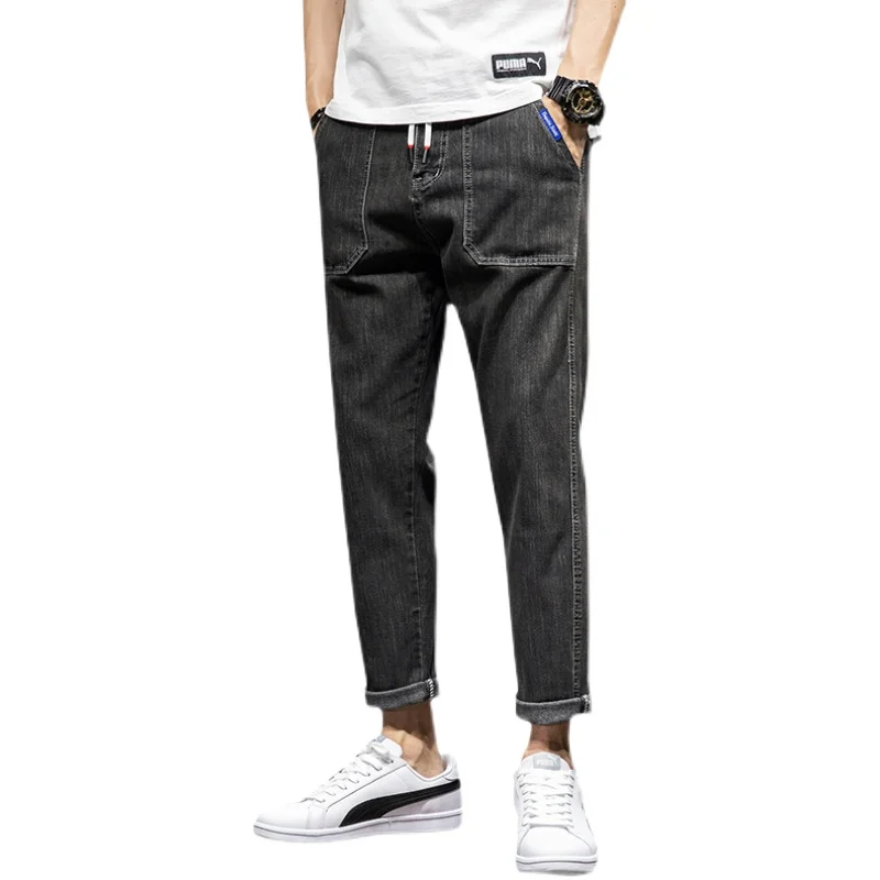 

2021 New denim Overalls Baggy Jeans for Men Trousers Boy Men's Pants England Boys Wide leg Oversize Jeans