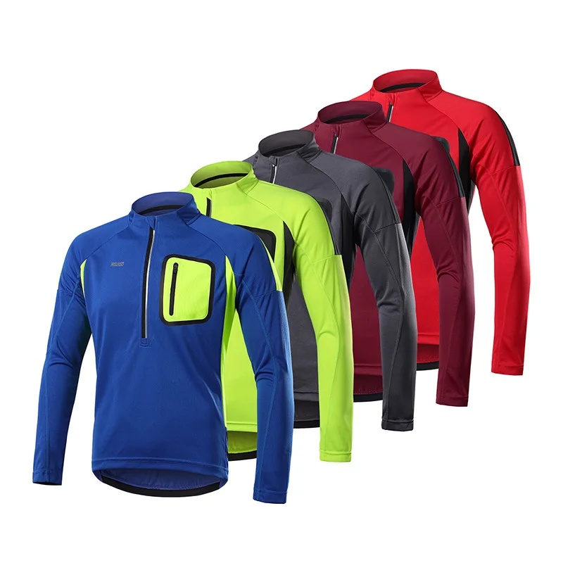 

Retro Cycling Jersey Men Men's Cycling Shirt Long Sleeve Jersey Retro Soccer Jerseys Mesh Mtb Enduro Breathable Race Face Fabric