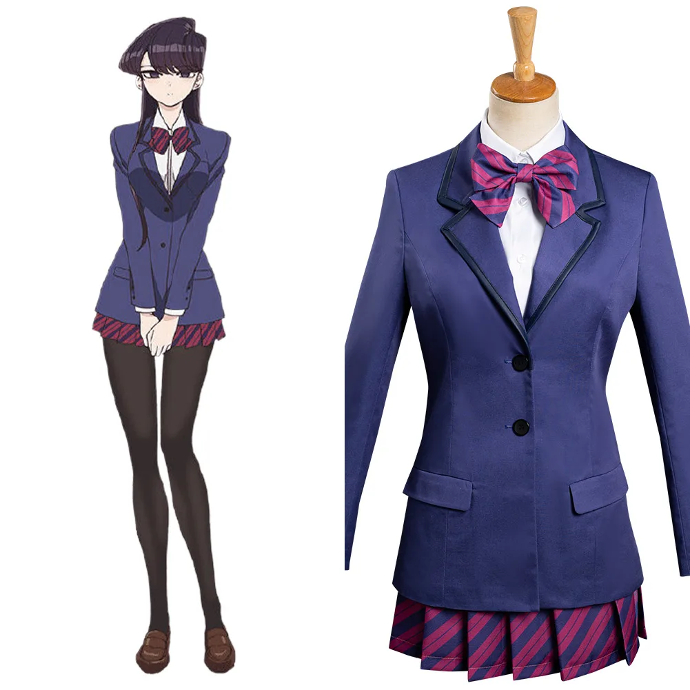 

Anime Komi Can‘t Communicate - Shouko Komi Cosplay Costume Uniform Outfits Halloween Carnival Suit