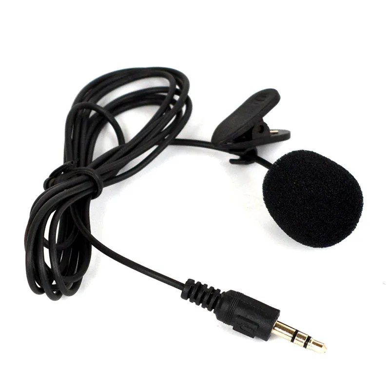 1 шт. 3 5 мм Hands free клип на мини петличный микрофон Mic для компьютера ПК подходит