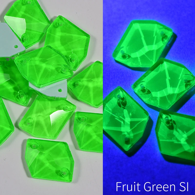 Космические светильник ые стразы Пришивные неоновые Стразы с плоской задней