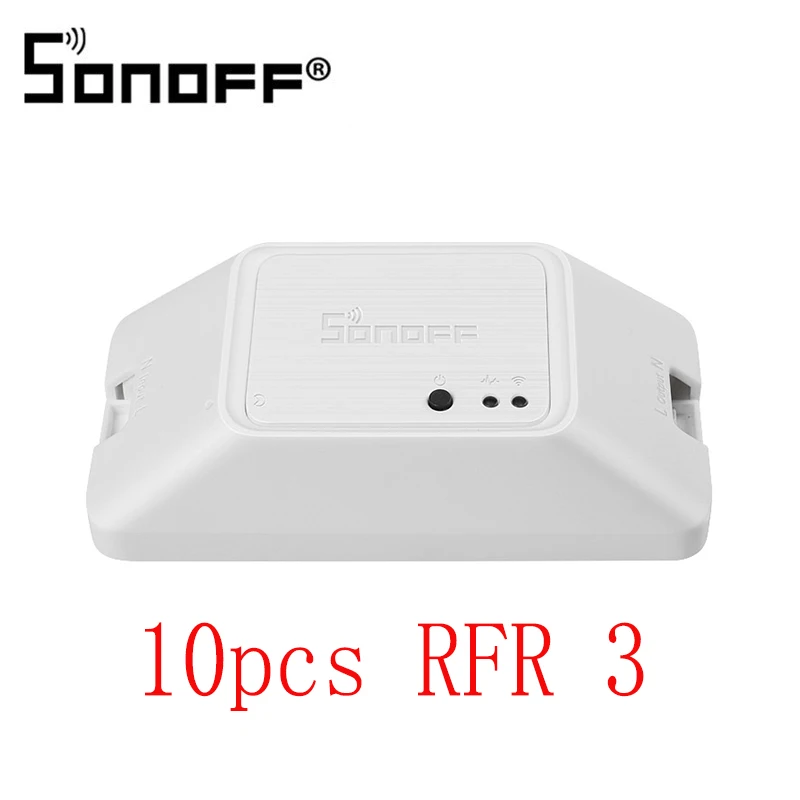 

Sonoff RFR3 Wifi Smart Remote Control Switch Smart Home Light Controller Via eWeLink APP Works With Alexa Google Home IFTTT