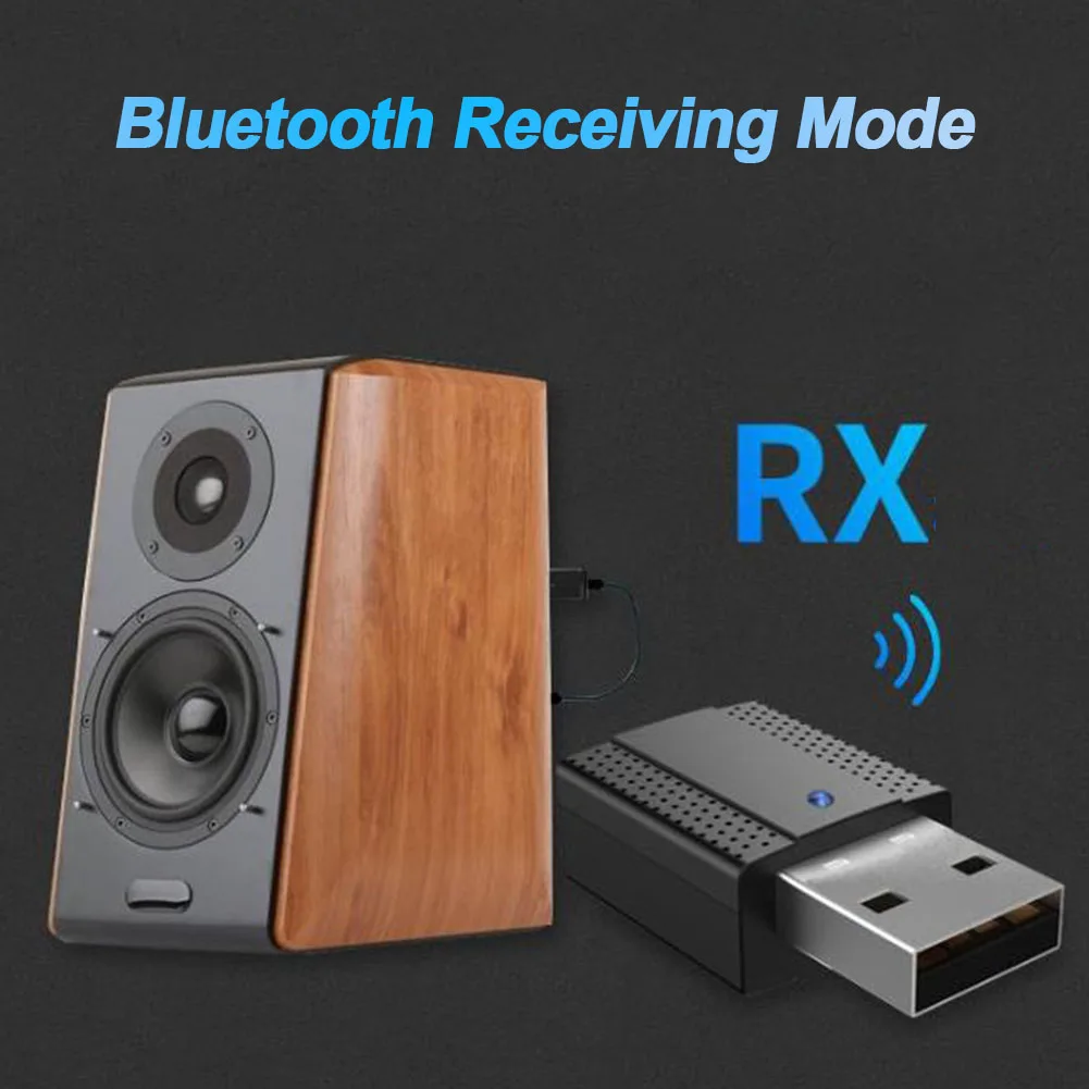 High Speed Bluetooth Adapter Audio Dongle Ethernet TV Wireless Speaker Stereo 2 In 1 Transmitter Receiver USB WIFI Portable | Электроника