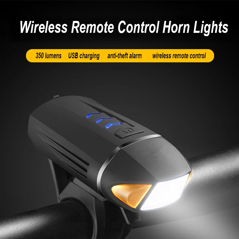Фара велосипедная аккумуляторная беспроводная с пультом ДУ 120 дБ | Спорт и