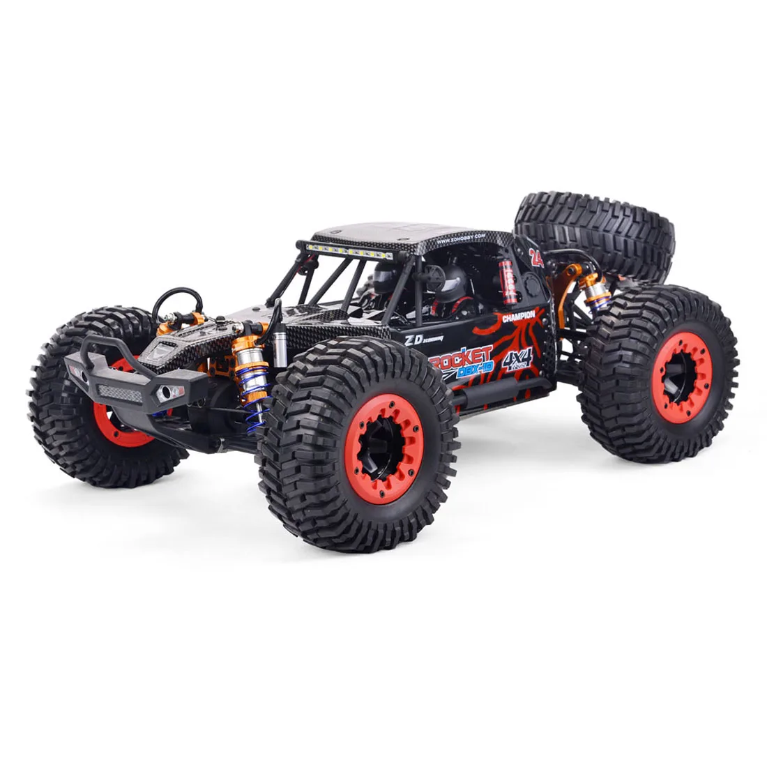 ZD Racing ROCKET DBX-10 1/10 4WD 80 км/ч 2 4G бесщеточный мотор высокоскоростной автомобиль с