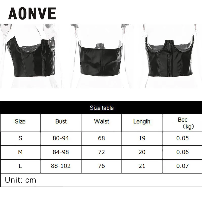 

PU Leather Short Women Sexy Corset Top Gothic Clothing Underbust Bustier Black Waist Belts Female Street Waist Shaper 2021