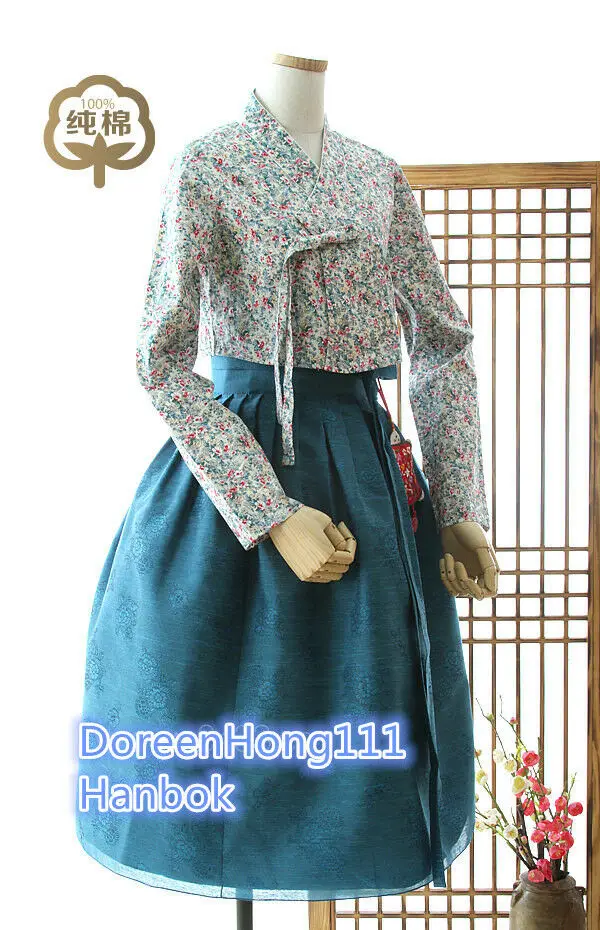 2020 Новая женская Современная ханбок фусион корейская традиционная платье