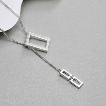 

Fashion Copper Square Necklace LKNSPCN1027