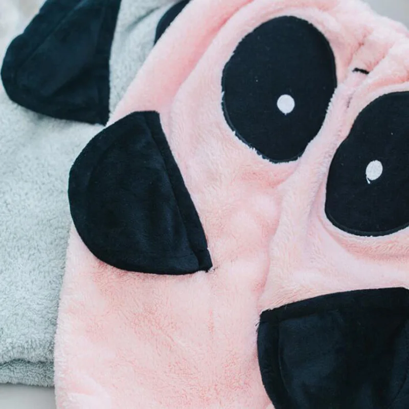 1 шт. милые быстросохнущие банные полотенца с пандой шапка из микрофибры мягкое