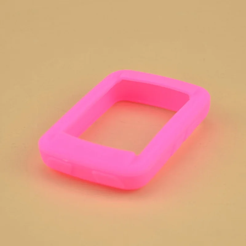 Pink 530 Универсальный силиконовый кожаный защитный чехол с защитой экрана для Wahoo Elemnt болт GPS для велосипеда компьютерные Чехлы рукав - Цвет: Pink 530