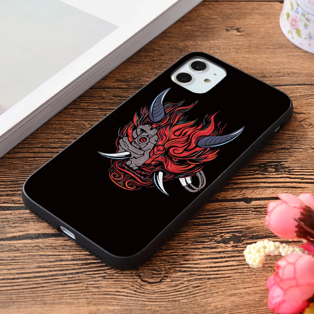 

For iPhone Samurai Soft TPU border Apple iPhone Case