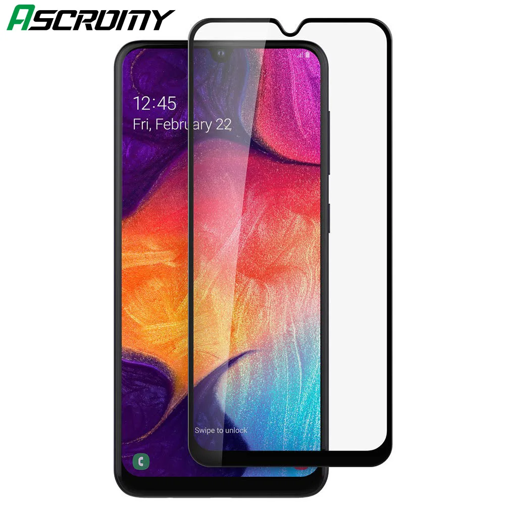 5D 9H HD защитная пленка для экрана из закаленного стекла samsung Galaxy A50 A80 A60 A10 A70 A40 A20 M30