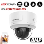 IP-камера видеонаблюдения Hikvision, DS-2CD2785G0-IZS, 8 Мп, PoE, 4-кратный зум, Onvif, для дома и улицы, IP67, ночное видение
