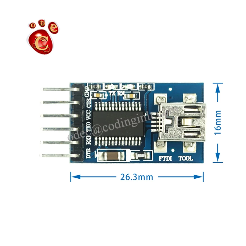 FT232RL USB-последовательный линейный загрузчик | Электронные компоненты и