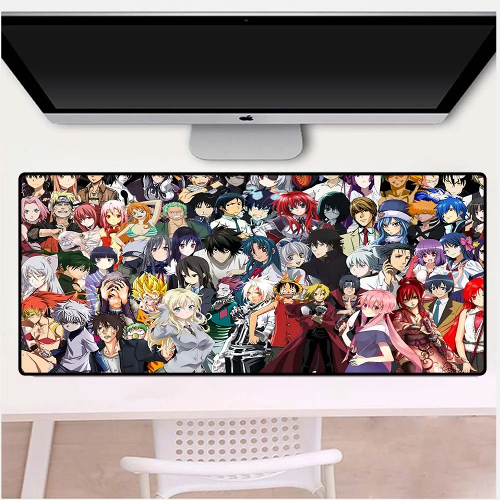 

Mousepad RGB Bestseller Anime Party Dear Franxx Mouse Pad LED Gaming Mouse Pad Keyboard Computing Tablet Notebook Anime Desk Mat