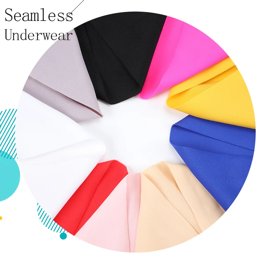 Комплект бесшовных шелковых трусиков для женщин пикантные спортивные дышащие