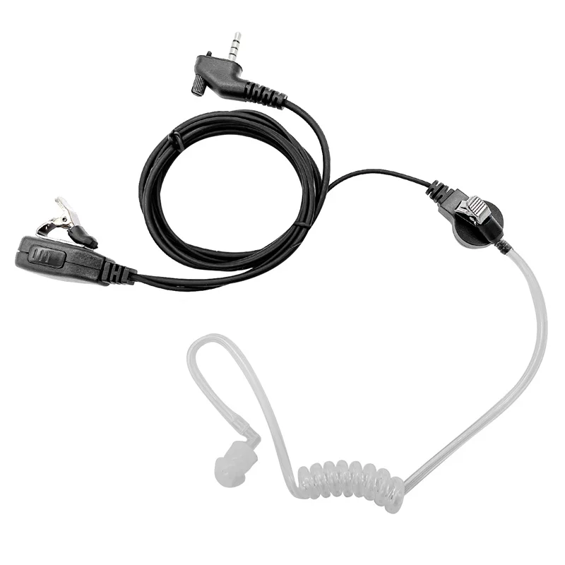 Earpiece Headset Compatible with Motorola MTH600 MTH650 MTH800 MTH850 MTS850 Radio Black enlarge