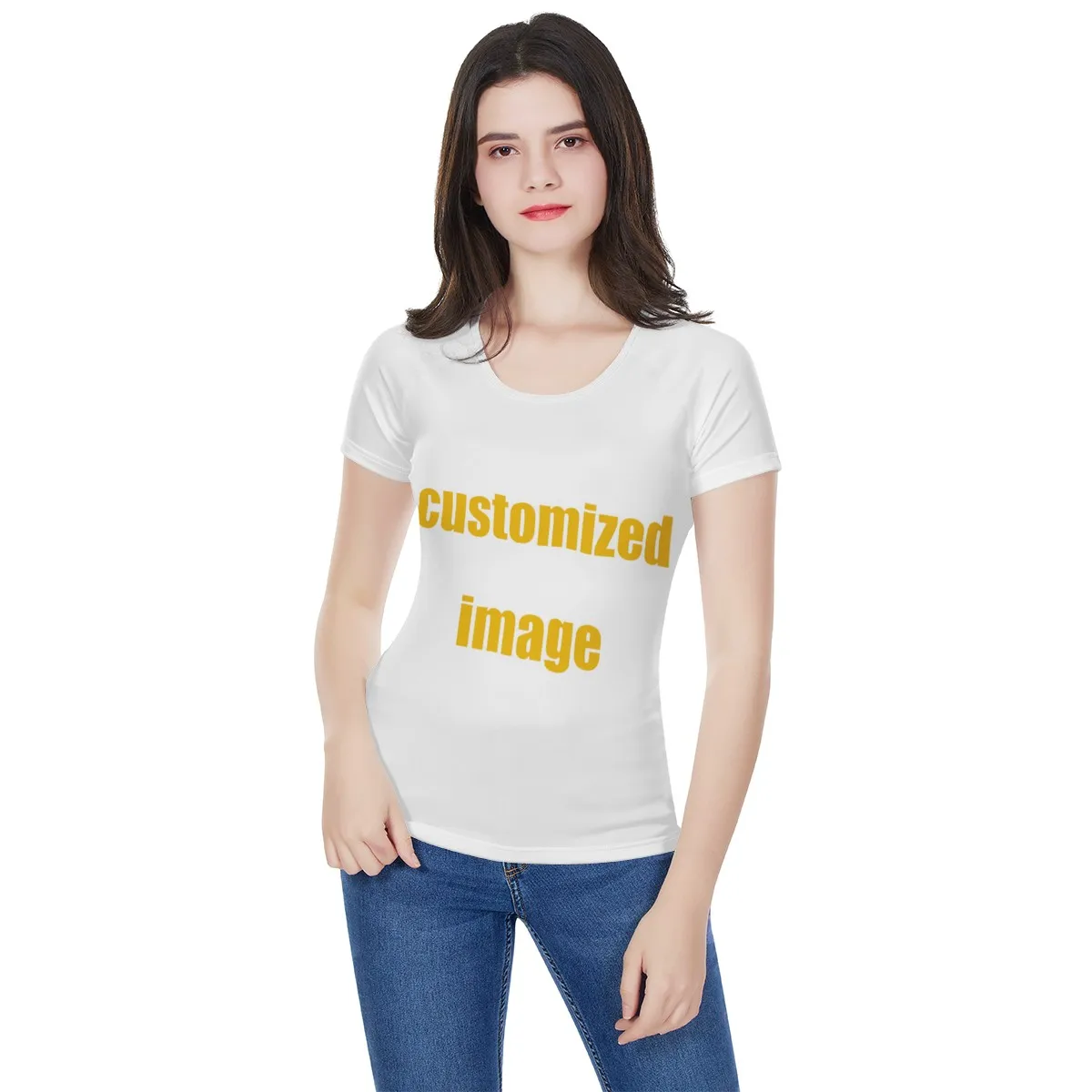 NOISYDESIGNS Stylish Women T Shirt Custom T-shirts for Girls 3D Print Tops Tees Harajuku Ladies Tshirts Camiseta Feminina Mujer | Женская