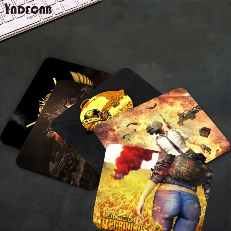 

YNDFCNB Funny Pubg gamer play mats Mousepad for CS GO/LOL Smooth Writing Pad Desktops Mate gaming mouse pad