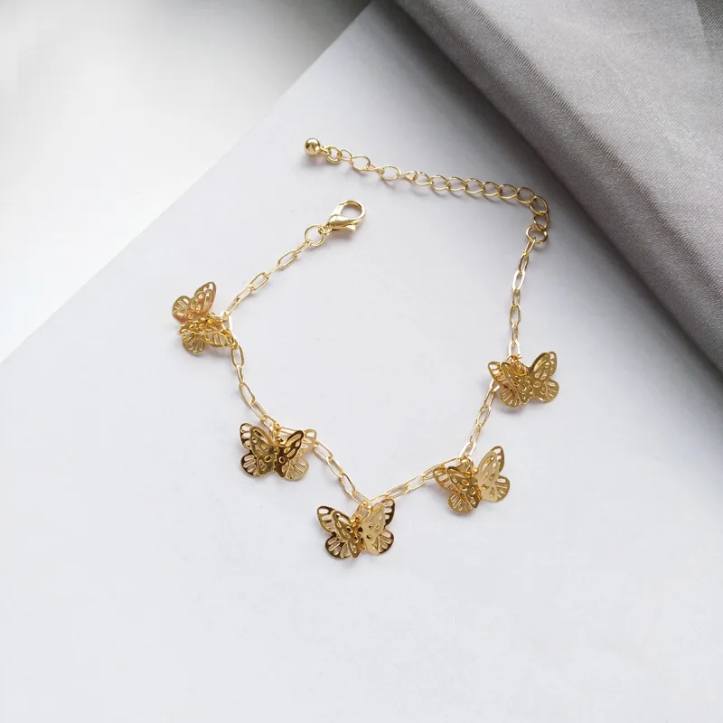 Весенне летний ювелирный браслет супер фея темперамент бабочка для женщин