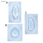 Форма для изготовления ювелирных изделий, кристалл, кварц, камень, кластер, Жеода, друза, драгоценный камень, формочка для силиконовой подвески, ювелирные изделия для самостоятельного изготовления