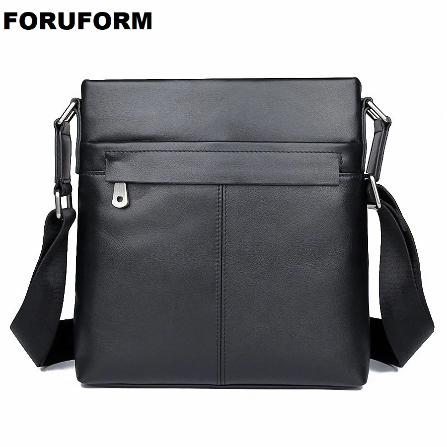 Сумка мессенджер мужская из натуральной воловьей кожи портфель на плечо в