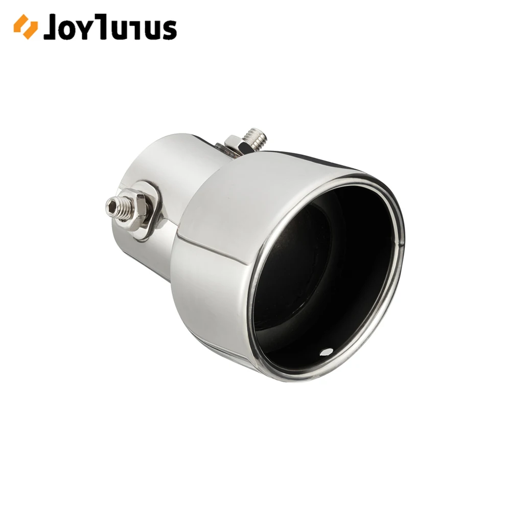 Задний выхлопной трубы для Smart 453 Fortwo Forfour, модифицированный глушитель с хромированной отделкой из нержавеющей стали.