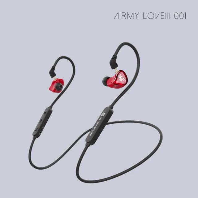 red Ароматный Zither TFZ AIR MY LOVE беспроводной Bluetooth HiFi наушники-вкладыши обновленный модуль поддержка Apt-X со съемным кабелем - Цвет: red