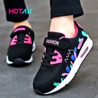 2020 кроссовки; Детская обувь для девочек; Дышащая эластичная Повседневная обувь; Модные детские кроссовки; Спортивная обувь для девочек