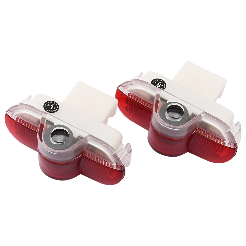 2 шт. светодиодный дверь логотипа автомобиля Добро пожаловать светильник для Skoda